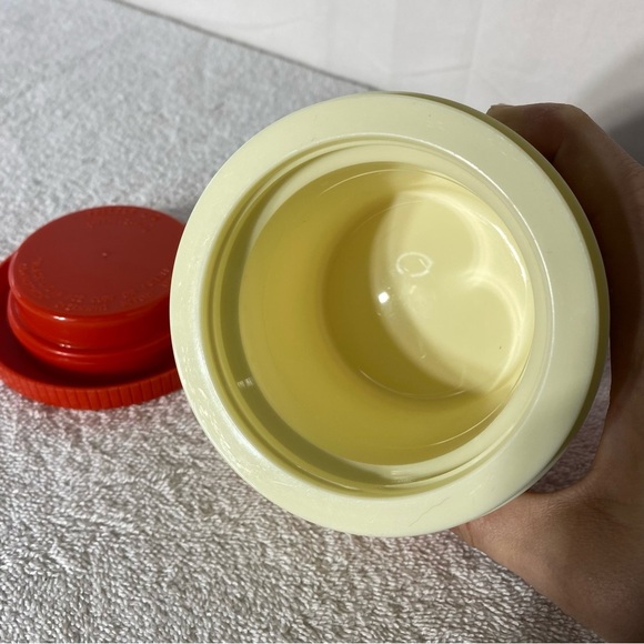 Vintage Aladdin Cream Orange Small Travel Thermos - Picture 7 of 14